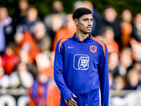 Netherlands player Tijjani Reijnders participates in the training and press conference for the Netherlands Nations League season 2024-2025 a...