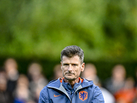 Netherlands assistant trainer Wim Jonk is present during the match training and press conference for the Netherlands on October 7, 2024, at...