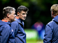 Netherlands assistant trainer Wim Jonk is present during the match training and press conference for the Netherlands on October 7, 2024, at...