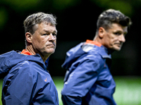 Netherlands assistant trainer Erwin Koeman is present during the match training and press conference for the Netherlands on October 7, 2024,...