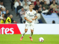 Lucas Vazquez right winger of Real Madrid and Spain during the La Liga match between Real Madrid CF and Deportivo Alavés at Estadio Santiago...