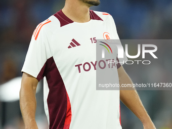 Mats Hummels centre-back of Roma and Germany during the UEFA Europa League 2024/25 League Phase MD1 match between AS Roma and Athletic Club...