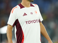 Mats Hummels centre-back of Roma and Germany during the UEFA Europa League 2024/25 League Phase MD1 match between AS Roma and Athletic Club...