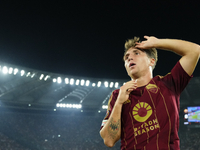 Tommaso Baldanzi attacking midfield of Roma and Italy during the UEFA Europa League 2024/25 League Phase MD1 match between AS Roma and Athle...