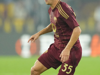 Tommaso Baldanzi attacking midfield of Roma and Italy during the UEFA Europa League 2024/25 League Phase MD1 match between AS Roma and Athle...