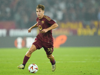 Tommaso Baldanzi attacking midfield of Roma and Italy during the UEFA Europa League 2024/25 League Phase MD1 match between AS Roma and Athle...