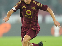 Tommaso Baldanzi attacking midfield of Roma and Italy during the UEFA Europa League 2024/25 League Phase MD1 match between AS Roma and Athle...