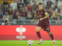 Gianluca Mancini centre-back of Roma and Italy during the UEFA Europa League 2024/25 League Phase MD1 match between AS Roma and Athletic Clu...