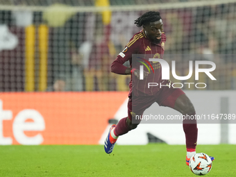 Manu Kone central midfield of Roma and France during the UEFA Europa League 2024/25 League Phase MD1 match between AS Roma and Athletic Club...