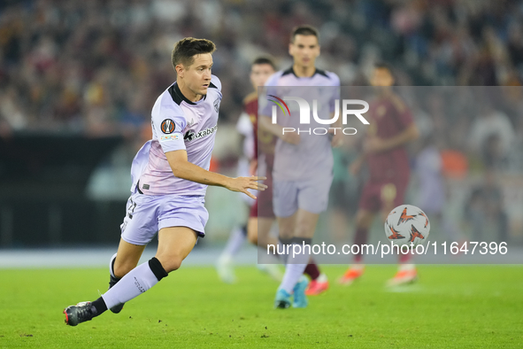 Ander Herrera central midfield of Athletic Club and Spain during the UEFA Europa League 2024/25 League Phase MD1 match between AS Roma and A...