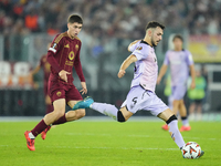 Aitor Paredes centre-back of Athletic Club and Spain during the UEFA Europa League 2024/25 League Phase MD1 match between AS Roma and Athlet...