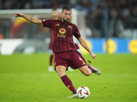 Bryan Cristante defensive midfield of Roma and Italy during the UEFA Europa League 2024/25 League Phase MD1 match between AS Roma and Athlet...