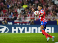  Nahuel Molina right-back of Atletico de Madrid and Argentina  aac during the LaLiga match between Atletico de Madrid and Real Madrid CF  at...