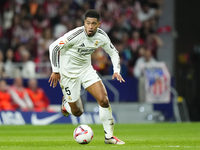 Jude Bellingham central midfield of Real Madrid and England during the LaLiga match between Atletico de Madrid and Real Madrid CF  at Estadi...