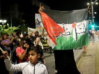 Palestinian organizations and solidarity groups held a march on October 7, 2024, protesting against the war in Gaza on the first anniversary...