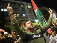 Palestinian organizations and solidarity groups held a march on October 7, 2024, protesting against the war in Gaza on the first anniversary...