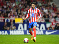 Jose Maria Gimenez centre-back of Atletico de Madrid and Uruguay during the LaLiga match between Atletico de Madrid and Real Madrid CF  at E...