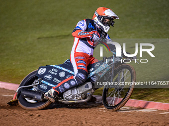 Belle Vue Colts' Chad Wirtzfeld competes during the WSRA National Development League match between Belle Vue Colts and Sheffield Tiger Cubs...