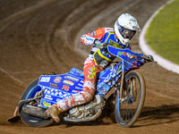 Sheffield Cubs' Stene Pijper is in action during the WSRA National Development League match between Belle Vue Colts and Sheffield Tiger Cubs...