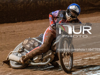 Belle Vue Colts' Chad Wirtzfeld competes during the WSRA National Development League match between Belle Vue Colts and Sheffield Tiger Cubs...