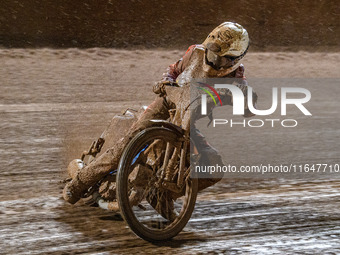 Sheffield Cubs' Stene Pijper is in action during the WSRA National Development League match between Belle Vue Colts and Sheffield Tiger Cubs...