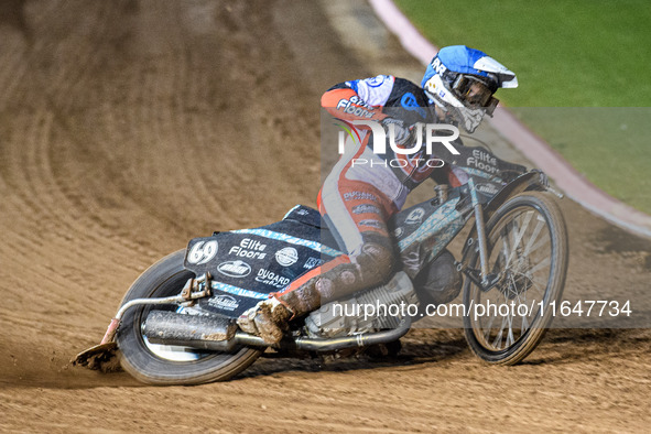 Belle Vue Colts' Chad Wirtzfeld competes during the WSRA National Development League match between Belle Vue Colts and Sheffield Tiger Cubs...