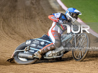 Belle Vue Colts' Chad Wirtzfeld competes during the WSRA National Development League match between Belle Vue Colts and Sheffield Tiger Cubs...