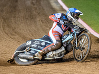 Belle Vue Colts' Chad Wirtzfeld competes during the WSRA National Development League match between Belle Vue Colts and Sheffield Tiger Cubs...