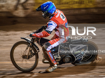 Belle Vue Colts' Matt Marson competes during the WSRA National Development League match between Belle Vue Colts and Sheffield Tiger Cubs at...