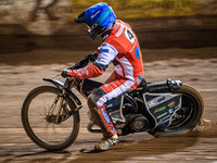 Belle Vue Colts' Matt Marson competes during the WSRA National Development League match between Belle Vue Colts and Sheffield Tiger Cubs at...