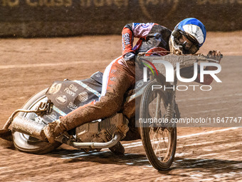 Belle Vue Colts' Chad Wirtzfeld competes during the WSRA National Development League match between Belle Vue Colts and Sheffield Tiger Cubs...