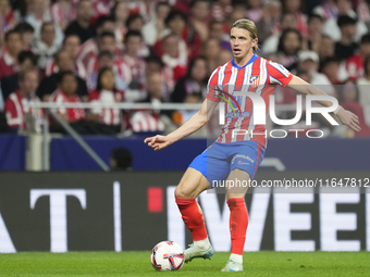 Conor Gallagher central midfield of Atletico de Madrid and England during the LaLiga match between Atletico de Madrid and Real Madrid CF  at...