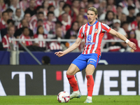 Conor Gallagher central midfield of Atletico de Madrid and England during the LaLiga match between Atletico de Madrid and Real Madrid CF  at...