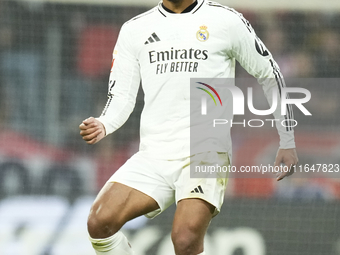 Jude Bellingham central midfield of Real Madrid and England during the LaLiga match between Atletico de Madrid and Real Madrid CF  at Estadi...