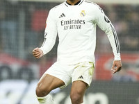 Jude Bellingham central midfield of Real Madrid and England during the LaLiga match between Atletico de Madrid and Real Madrid CF  at Estadi...