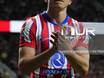 Conor Gallagher central midfield of Atletico de Madrid and England during the LaLiga match between Atletico de Madrid and Real Madrid CF  at...