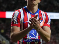 Conor Gallagher central midfield of Atletico de Madrid and England during the LaLiga match between Atletico de Madrid and Real Madrid CF  at...