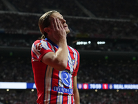 Conor Gallagher central midfield of Atletico de Madrid and England during the LaLiga match between Atletico de Madrid and Real Madrid CF  at...