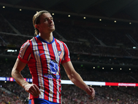 Conor Gallagher central midfield of Atletico de Madrid and England during the LaLiga match between Atletico de Madrid and Real Madrid CF  at...