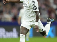 Vinicius Junior left winger of Real Madrid and Brazil during the LaLiga match between Atletico de Madrid and Real Madrid CF  at Estadio Civi...