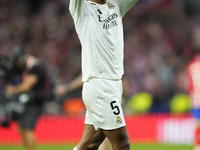 Jude Bellingham central midfield of Real Madrid and England during the LaLiga match between Atletico de Madrid and Real Madrid CF  at Estadi...