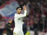 Jude Bellingham central midfield of Real Madrid and England during the LaLiga match between Atletico de Madrid and Real Madrid CF  at Estadi...