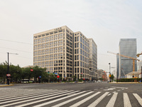 The Sino-US Trust Building is in Shanghai, China, on October 8, 2024. (