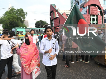 Students Are Blocking The Gulisthan Intersection During A Protest Demanding Trial For The Murder Of All The Martyrs Including The Martyred I...