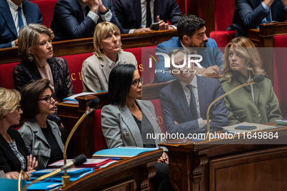 Interior Minister Bruno Retailleau is at the Assemblee Nationale, the French Parliament, on the day of Premier Michel Barnier's motion of no...