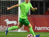 Marina Hegering of VfL Wolfsburg is in action during Group A - Day 1 of the UEFA Women's Champions League 2023/24 between A.S. Roma and VfL...