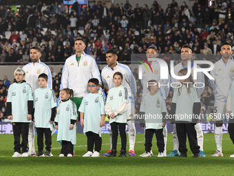 During a match between Argentina and Chile at Estadio Mas Monumental Antonio Vespucio Liberti in Buenos Aires, Argentina, on September 5, (