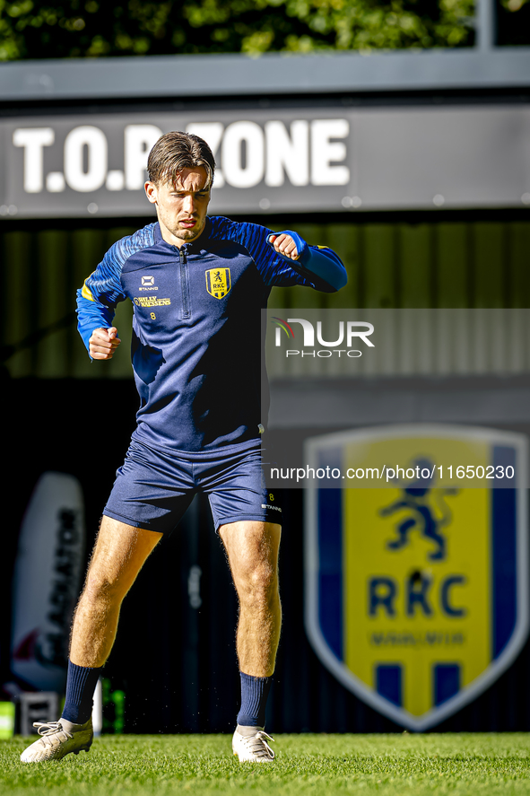 RKC player Patrick Vroegh participates in the training at the Mandemakers Stadium for the Dutch Eredivisie season 2024-2025 in Waalwijk, Net...