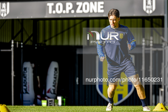 RKC player Patrick Vroegh participates in the training at the Mandemakers Stadium for the Dutch Eredivisie season 2024-2025 in Waalwijk, Net...