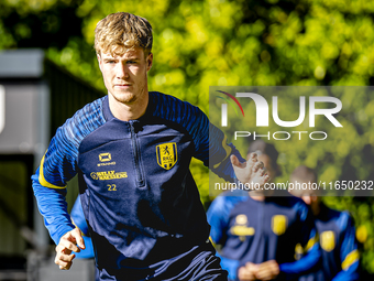 RKC player Tim van der Loo trains at the Mandemakers Stadium for the Dutch Eredivisie season 2024-2025 in Waalwijk, Netherlands, on October...